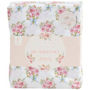 ENVOGUE Rose Bouquet Sheet Set